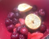Une image de l'étape 3 de Confiture cerises 🍒 fraise 🍓 pistaches 🍃.