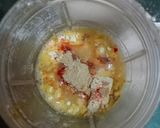 A picture of step 2 of Left Over Dal Chilla.