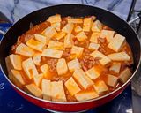 Hình bước làm 4 của món Đậu hũ non sốt thịt bằm