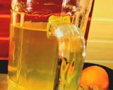 A picture of step 2 of Orange peel tea.