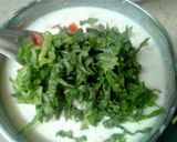 A picture of step 10 of Veggies Raita.