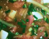Hình bước làm 4 của món Canh đậu hũ cà chua