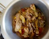 A picture of step 9 of Kienyeji chicken stew #Authormarathon.