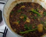 A picture of step 6 of Githeri/ succotash.