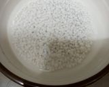 A picture of step 1 of Diet sago, phool makhnay, kheer.