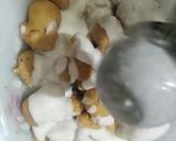 A picture of step 4 of Meethi Dahi Phulki.
