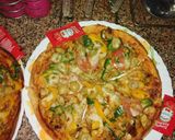صورة لخطوة 1 من وصفة بيتزا 🍕 فراخ