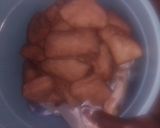 A picture of step 11 of Mandazi# Endofyear challenge.