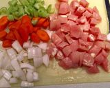 A picture of step 1 of Penne pasta.