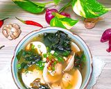 Hình bước làm 4 của món Canh Miso nghêu