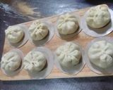 Foto langkah ke 1 dari resep Steamed bun/pao isi keju susu (metode all in one).