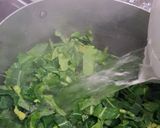 A picture of step 3 of Seasonal?Leafy greens.