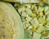 A picture of step 1 of Pumpkin halwa(حلوہ کدو).