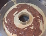 Foto langkah ke 6 dari resep Bolu Marmer Kukus.