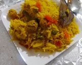 A picture of step 8 of Vegetable Pulao.