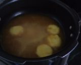 A picture of step 4 of Shahi Raajbhog with Rabdi.