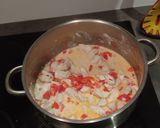 Une image de l'étape 2 de Poulet aux poivrons rouges et chorizo.