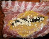 Foto del paso 4 de la receta: tren de cerdo relleno con pure de batatas y manzana