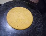 A picture of step 3 of Gujarati bhakhri.