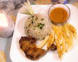 A picture of step 5 of Nandos peri peri Chicken.