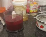 A picture of step 2 of Berry smoothie.