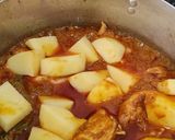 Foto langkah ke 3 dari resep Gulai Ayam (fillet dada) dan kentang simple.