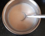 A picture of step 2 of Barley (jau) Sattu Porridge.