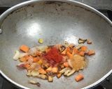 A picture of step 3 of Bengali Recipes Dhanya Patta Aar Kacha Lonka Rui Mach.