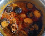 A picture of step 4 of Baby Potato And Baby Brinjal Curry.