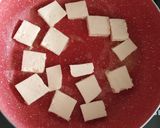 A picture of step 4 of Palak Paneer.