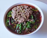 Hình bước làm 4 của món CANH cua đồng nấu rau dền-rau mồng tơi 🦀🥬🥦