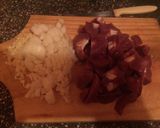 Foto del paso 2 de la receta: Strogonoff de Riñón con Arroz Quesú