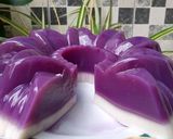 Foto langkah ke 5 dari resep Puding Ubi Ungu.