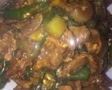 Oseng Daging Sapi Cabe Ijo langkah memasak 5 foto