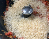 Foto del paso 3 de la receta: Arroz meloso con pavo en Turbo Cecofry 4D