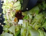 รูปขั้นตอนการทำที่ 2 ของ ผัดผักกาดขาวหมูสับ คลีน