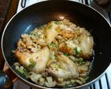 Foto del paso 5 de la receta: Salsa de crema con champignones y pollo