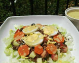 Foto del paso 12 de la receta: Ensalada de lentejas con vinagreta de tahin