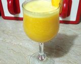 A picture of step 4 of Peach Punch Juice.