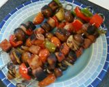 A picture of step 5 of Steak &Kabobs.