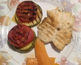 Foto del paso 4 de la receta: Zuchini y tomate grill con pollo