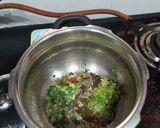 A picture of step 3 of Sambharia Khichdi.