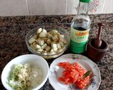 Foto del paso 1 de la receta: Spaghetti No5, con salsa de berenjena