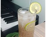 Hình bước làm 2 của món Trà chanh mật ong hạt chia