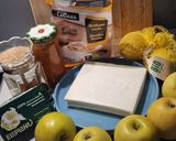 Almás, mandulás leveles tortácska (vegán) recept fázis 1 fotója