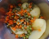 पावभाजी (Pav bhaji recipe in hindi) रेसिपी चरण 1 फोटो