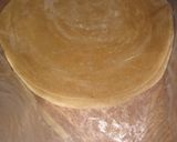 A picture of step 7 of Frozen parathas.