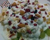 A picture of step 4 of Dry Fruit Chaat.