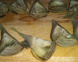 Foto del paso 2 de la receta: Alcachofas con queso de cabra y jamón