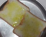 A picture of step 3 of Veg sandwich.